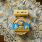 4pcs Set (includes 1 Steamed Bun, 1 Steamer Lid, 1 Steamer Base, and 1 Butter-shaped Accessory) - A Slow-rising, Realistic Steamed Bun Soft Toy Set Featuring Glitter Beads; a Handmade, Soft Stress-relief Toy That Serves as Both a Stress Reliever - Image 6